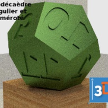 regular numeradas dodecaedro jogo 3d print model - Mito3D