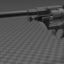 reichsrevolver 1879 various german sidearm firearm revolver gun 3d print model - Mito3D
