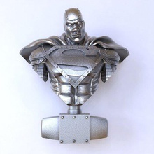règne des surhommes de l'acier art personnes superman super-héros le métal marteau 3d print model - Mito3D
