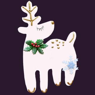 reindeer cutter pieces accessories reno snowflake texture christmas cookie cutters cookies 3d print model - Mito3D