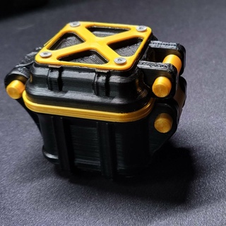 reinforced box minicamera boxes sturdy case airtight rugged 3d print model - Mito3D