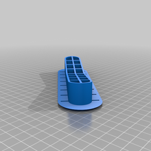 reinforced cover plate 3 3d print model - Mito3D