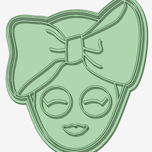 relax cookie cutter mask tool 3d print model - Mito3D