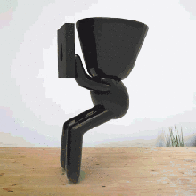 3 asılı rahatla pot - sakin ol ev asdfog rahatlatır flowepot saksı bitki 3d print model - Mito3D