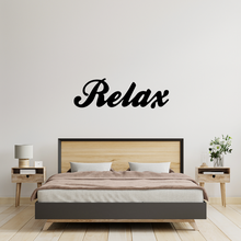 relax wall art 2d 3d print model - Mito3D