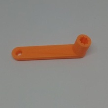 release key electric gate tool gateway wrench 3d print model - Mito3D