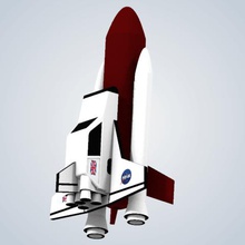 reliant robin space shuttle top gear Spiel grand tour relinat 3d print model - Mito3D