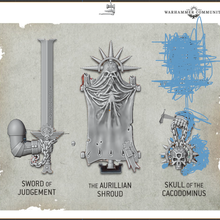kalıntılar siyah şövalyeler tapınak şakak mabet oyun Warhammer 40000 40k Uzay denizciler warhammer40k Tapınakçı tapınakçılar bt kalıntı kılıç afiş kürek 3d print model - Mito3D