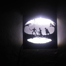 les reliques de la mort maison harry potter lampe 3d print model - Mito3D