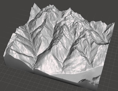 alivio 4 valles Verbier mont fuerte veysonnaz esquí cojones bruson nendaz tzoumaz 3d print model - Mito3D