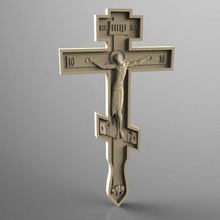 religious frame cnc art router cross jesus christ 3d print model - Mito3D