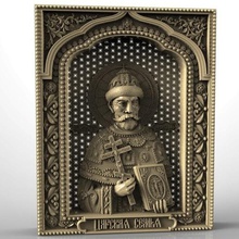 religious icon cnc art 3d model 3d print model - Mito3D