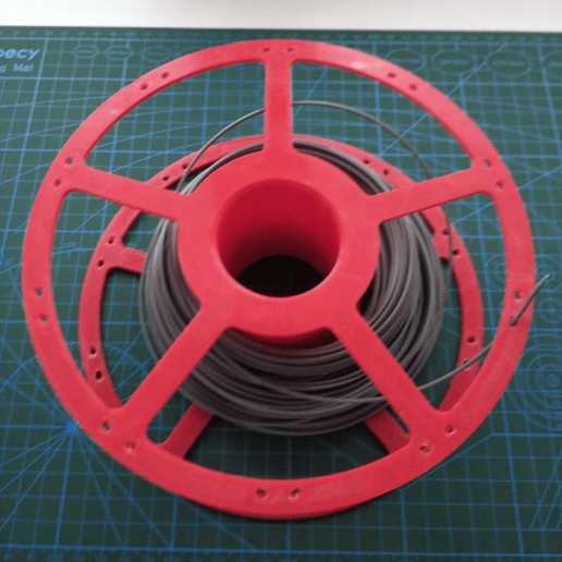 recarregável filamento carretel 3d_printer_accessories 3D print model - Mito3D