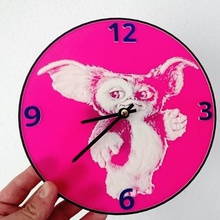 reloj gremlins art orologio da parete gizmo 3dlito 3d print model - Mito3D