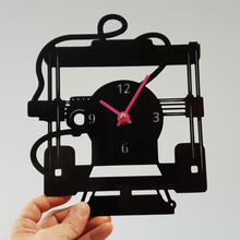 reloj impresora 3d casa 3dlito wallclock pared de 3d print model - Mito3D