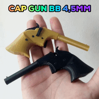 Remington binici Derringer salon şapka tabanca bb 4 5mm tamamen işlevsel ölçek 1 oyuncak silah Airsoftgun eğlence Sanat askeri Tarih madde işareti 3d print model - Mito3D
