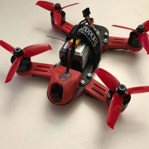 yeniden düzenleme ateş böceği motorlar 1806 frsky Taranis helikopter inç Quadcopter r c_vehicles 3D print model - Mito3D