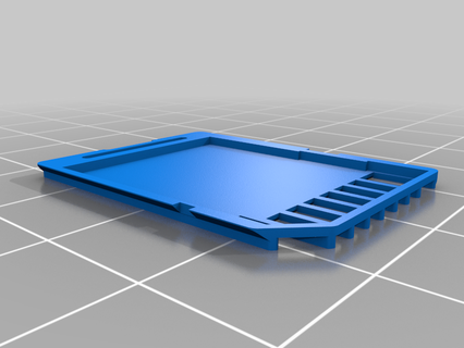 remix old sd case jbule replacement 3d printing 3d print model - Mito3D