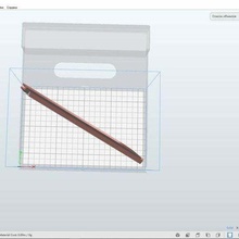 remixar qidi x pro tocar tela back cover prashant mecusa 3d_printer_parts 3d print model - Mito3D