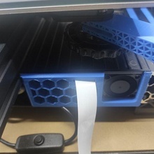 remix raspberry pi drawer ender 3 v2 - ribbon cable slot standoffs tool case 3d printer accessories 3d print model - Mito3D