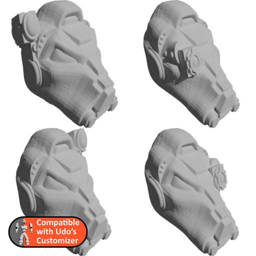 remix terme têtes udo 39 personnalisateur 3D print model - Mito3D