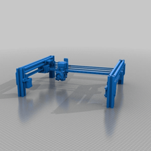 remix vertex-h hypercube evolution hce linear rails rail mgn12h 3d_printer_parts 3d print model - Mito3D