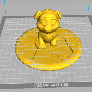 yeniden karıştırılmış köpek düzenleme remiks köpeği Ölçek 3d baskı testler 3d print model - Mito3D