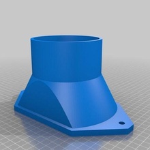 neu gemischt k40 Auspuff Plenum DIY 3d print model - Mito3D