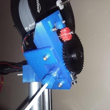 remixed wades extruder tool anet a8 bowden gear geared mk8 3d printer extruders 3d print model - Mito3D