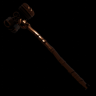 remnant ashes - engine hammer Fashion from fromtheashes game weapon 3d print model - Mito3D
