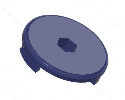 uzak kontrol pil örtmek kılıf Mhouse portal bariyer 3d print model - Mito3D