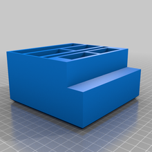 remote control caddy organization 3d print model - Mito3D