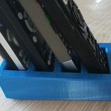 remote control holder home support range 3d print model - Mito3D