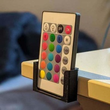 remote control holder home organization rgb 3d print model - Mito3D