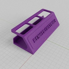 remote control stand organization 3d print model - Mito3D