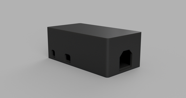 distanza accenditore + 3d stampato Astuccio guaina controllo arduino Fai pcb colorato 3d print model - Mito3D