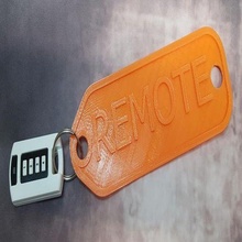 remote tag organization 3d print model - Mito3D