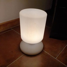removable battery led lamp 3d print model - Mito3D