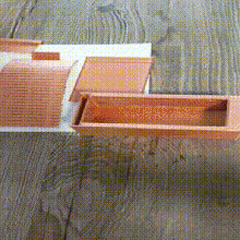 retirable rodar caja 3d print model - Mito3D