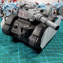 removable tank skirt leman russ 40k imperial guard warhammer games 3d print model - Mito3D