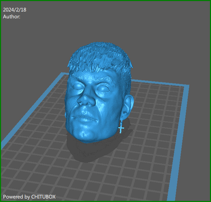 ren esculpir cabeza enfermo chico elegante boi 1 6 3d print model - Mito3D