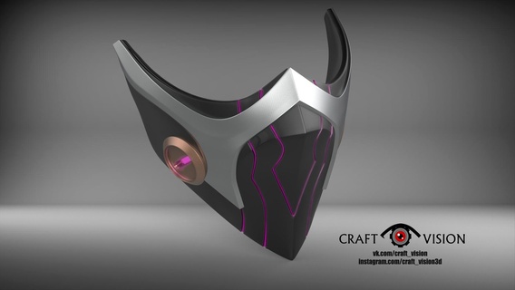 renata glasc mask 3d print model - Mito3D