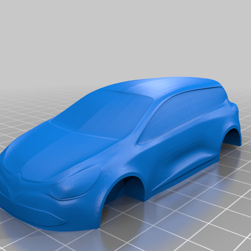 renault clio iv model carro clio4 Renaultsport esporte réplica automotivo 3D print model - Mito3D