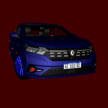 Renault Dacia Sandero 2021 dff araba gtasa gta zmodeler 3d print model - Mito3D