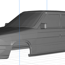 renault 11 corps de la voiture jeu fente le système scalextric sport tamiya rc 3d print model - Mito3D