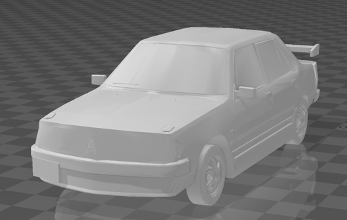 renault 18 modificado afinação carro 3d print model - Mito3D