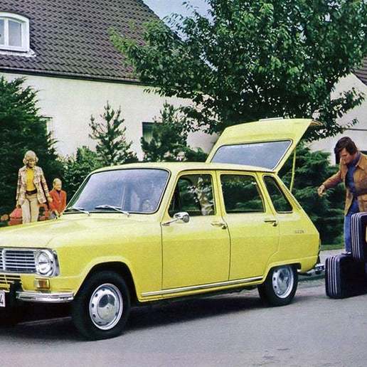 renault 6 1970 game 1968 1969 1970s 1971 1972 1973 1974 1975 1976 1977 1978 1979 1980 1980s 1981 1982 60s 70s 80s because covid-19 french car vehicles 3D print model - Mito3D