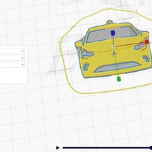 renault captur mk2 view keychain automotive key chain cars car auto 3d print model - Mito3D