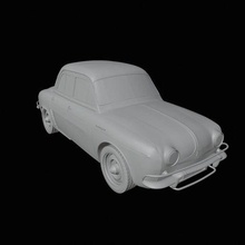renault dauphine gordini various car 1-24 1-32 3d print model - Mito3D