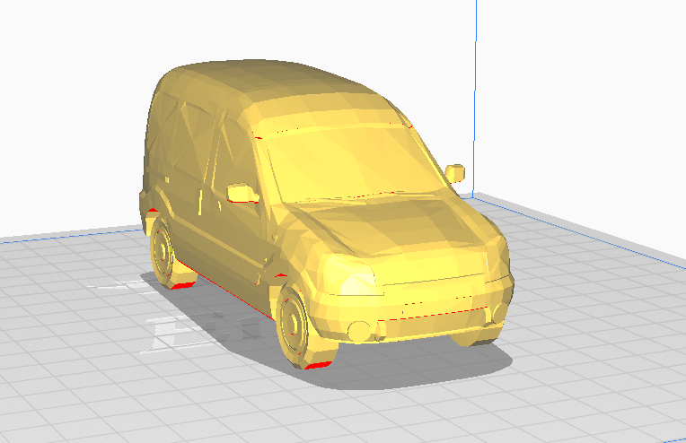 renault kangoo voitures utilisation 2023 3D print model - Mito3D